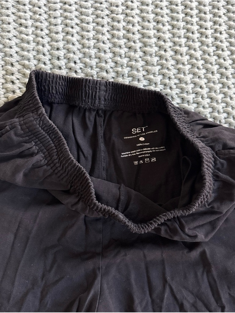 SET Active Black Shorts